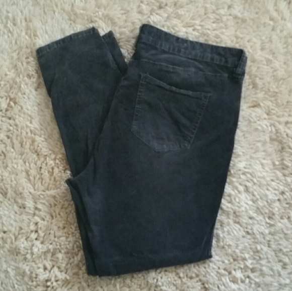 Rue21 Denim - Black Wash Corduroy Skinny Jeans